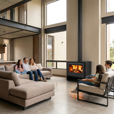 Chimenea a Leña Valeska Mediana