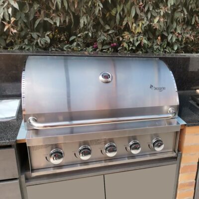Asador BBQ a Gas de Empotrar 5 Quemadores