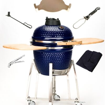 Combo Asador Kamado Portátil 23"