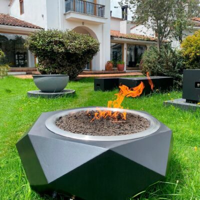 Chimenea de exterior Vector