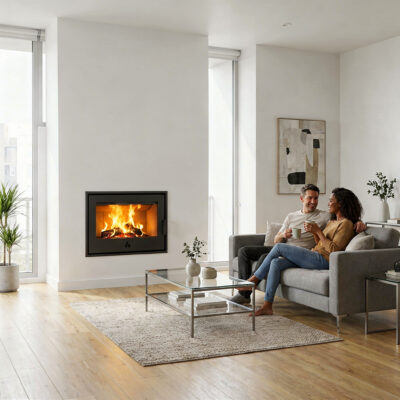 Chimenea a Leña de Empotrar Valeska Grande