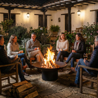 Paila para Fogata a Leña en Lámina Pequeña - Negra
