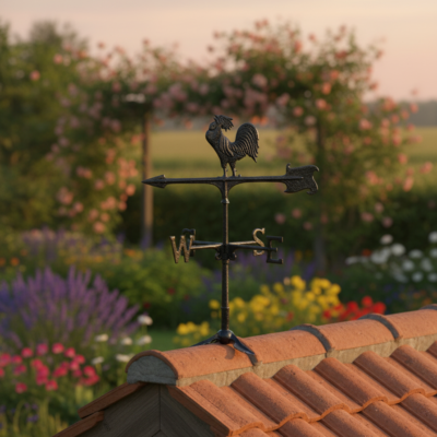 Veleta en Hierro Fundido Gallo Pequeño